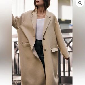 Zara Oversized Wool Coat
